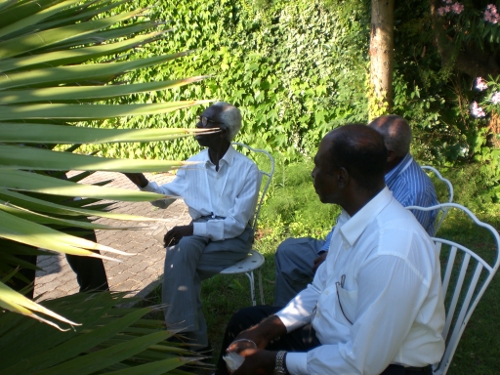 The Ghana delegates